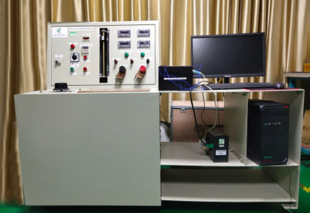 Temperature rise test chamber
