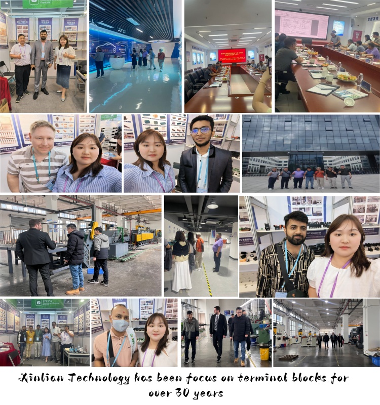 High Performance PA66 High Current Terminal Blocks for Industrial Control