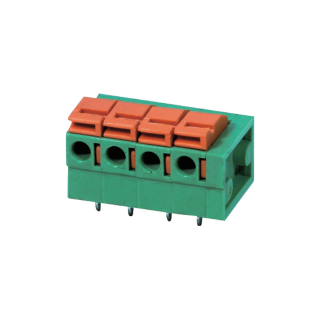Spring Cage Connection Terminal Block for Industrial Automation
