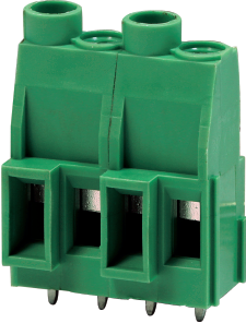 CE Certified Flame Retardant PA66 PCB Mount Screw Terminal Connectors for Industrial Control