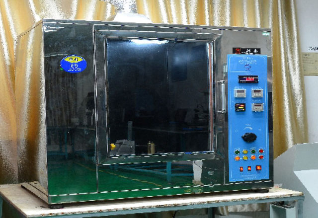 Glow wire test chamber