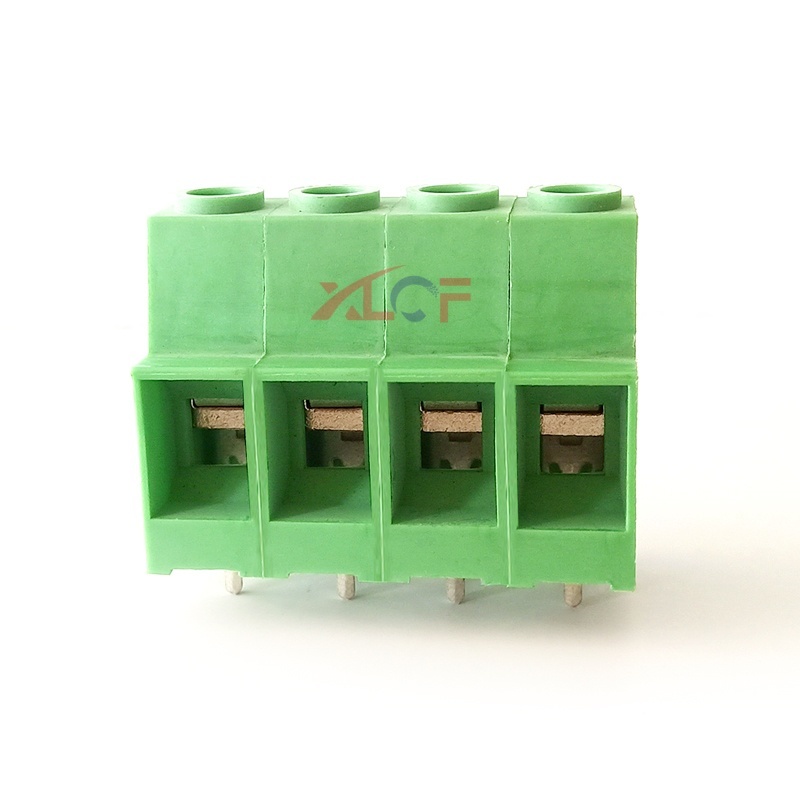 CE Certified Flame Retardant PA66 Through Hole PCB Screw Terminal Connectors for Industrial Control