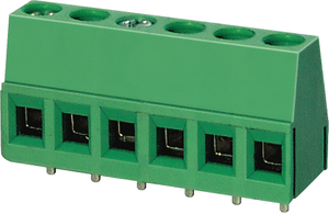 CE Certified Flame Retardant PA66 PCB Screw Terminal Connectors for Industrial Control